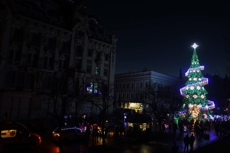 Odessa al buio © ANSA/AFP