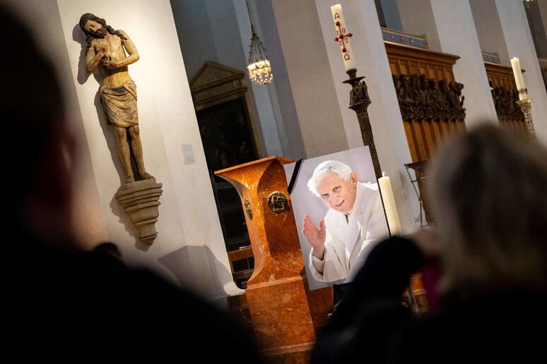 Ratzinger, il cordoglio in Germania © ANSA/AFP