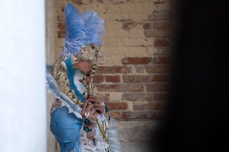 Carnevale di Venezia 2022 © ANSA/AFP