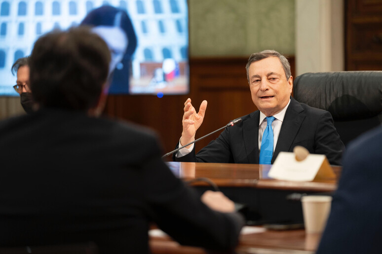 Draghi chiede&nbsp;chiarimento su milleproroghe - RIPRODUZIONE RISERVATA