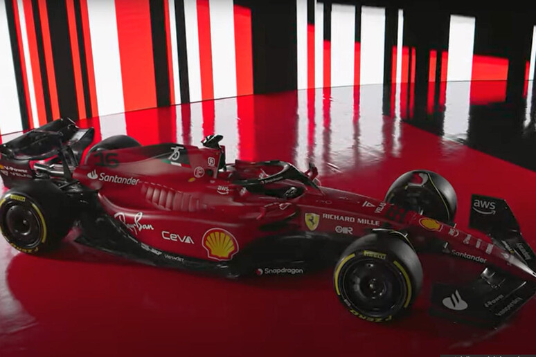 Ferrari F1-75 - RIPRODUZIONE RISERVATA