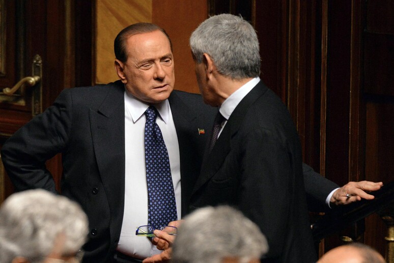 Silvio Berlusconi e Pier Ferdinando Casini - RIPRODUZIONE RISERVATA