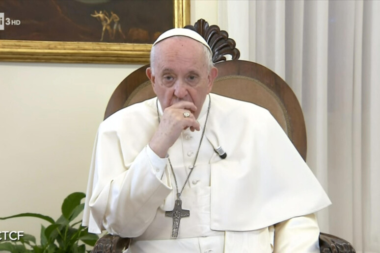 Rai: Sua Santit� Papa Francesco a Che Tempo Che Fa su Rai3 - RIPRODUZIONE RISERVATA