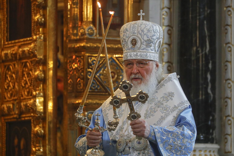 Il Patriarca di Mosca Kirill in una foto d 'archivio © ANSA/EPA
