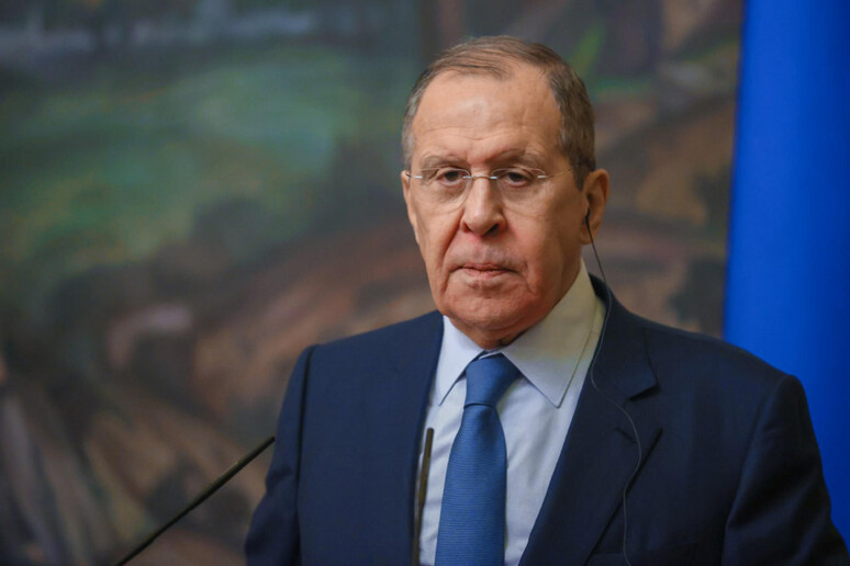 Il ministro degli esteri russo Lavrov - RIPRODUZIONE RISERVATA