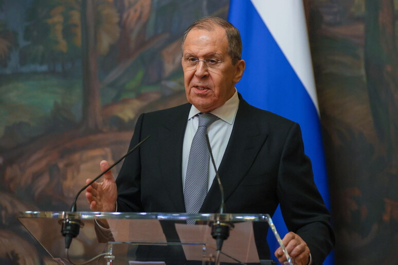 Il ministro degli Esteri russo, Serghei Lavrov © ANSA/EPA
