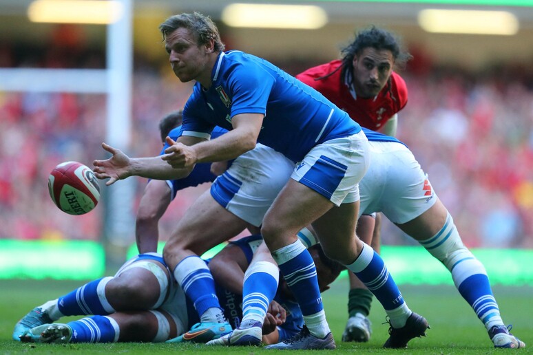 Rugby: Italia interrompe digiuno, vince 22-21 in Galles © ANSA/AFP