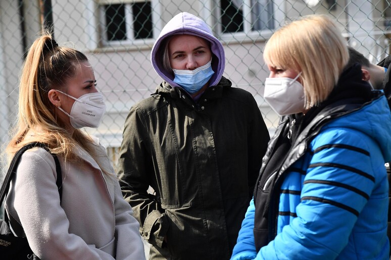 Ucraina: profughi a Genova - RIPRODUZIONE RISERVATA