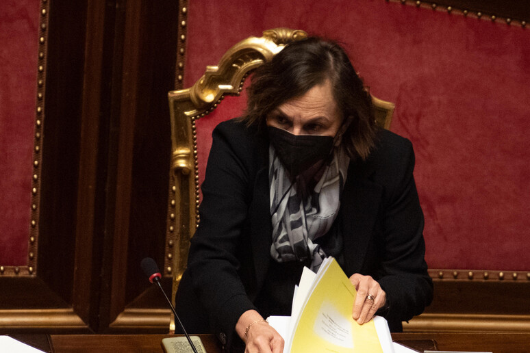Senato; al question-time i ministri Franco e Lamorgese - RIPRODUZIONE RISERVATA