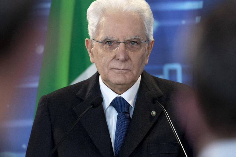 Il Presidente della Repubblica Sergio Mattarella - RIPRODUZIONE RISERVATA