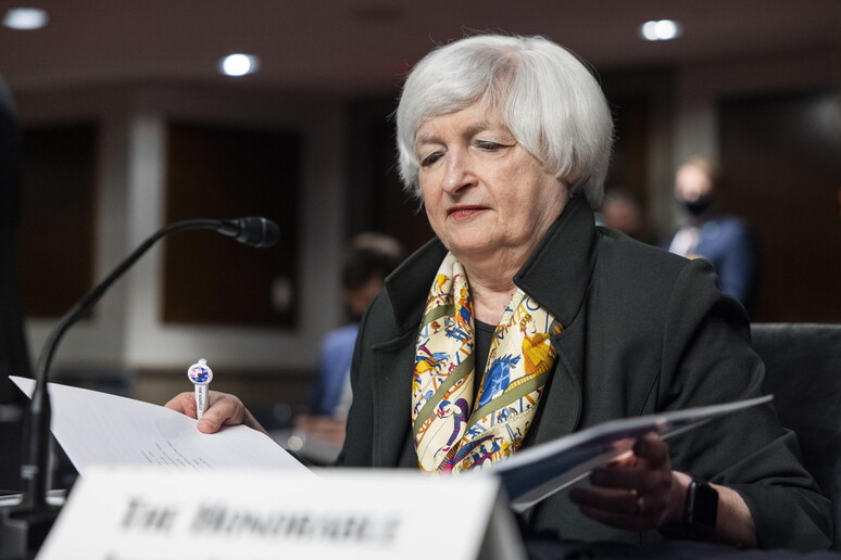 La segretaria al Tesoro Usa, Janet Yellen © ANSA/EPA