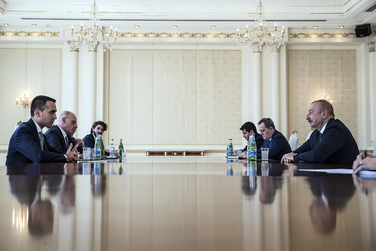 Italian FM Di Maio meets with Azerbaijani President - RIPRODUZIONE RISERVATA