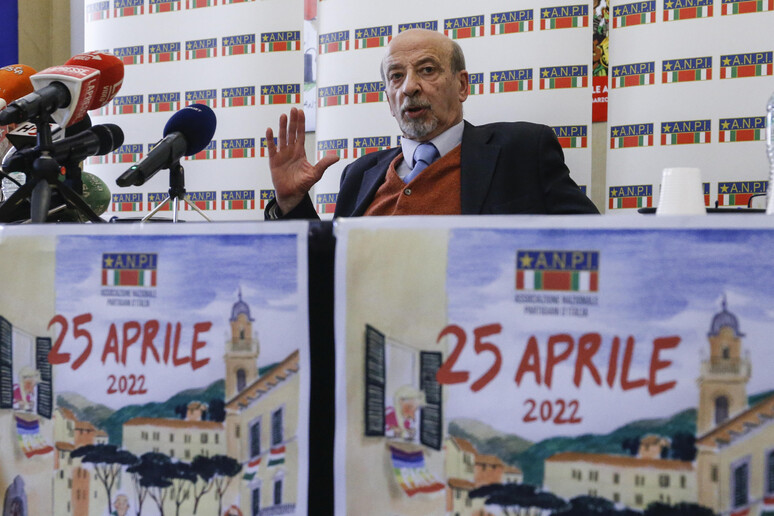 Gianfranco Pagliarulo, presidente dell 'Anpi - RIPRODUZIONE RISERVATA