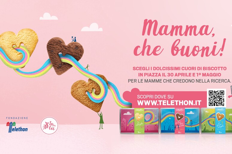 'Io per lei ', campagna di Telethon celebra mamme  'rare ' - RIPRODUZIONE RISERVATA