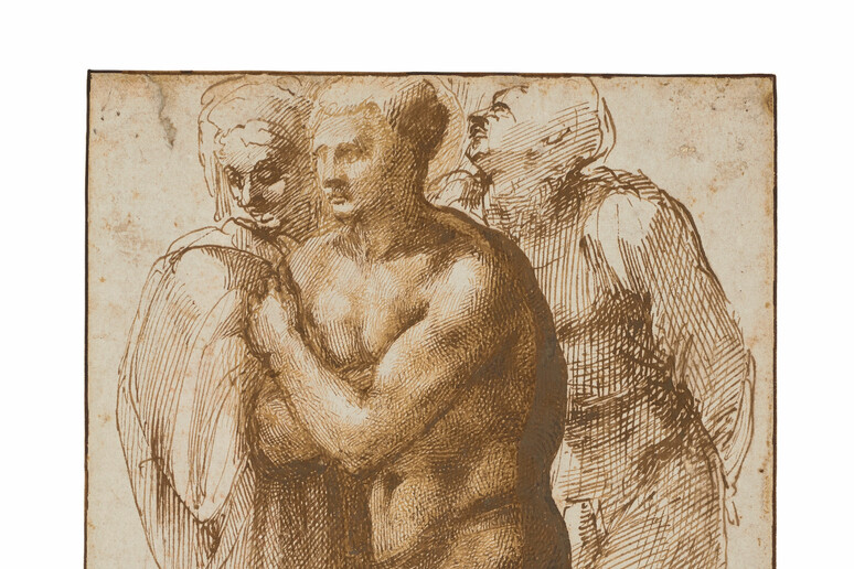 Un inedito disegno di Michelangelo in vendita da Christie 's Parigi a maggio - RIPRODUZIONE RISERVATA