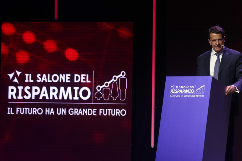 Il presidente di Assogestioni Carlo Trabattoni nella giornata di apertura del Salone del Risparmio 2022 - RIPRODUZIONE RISERVATA