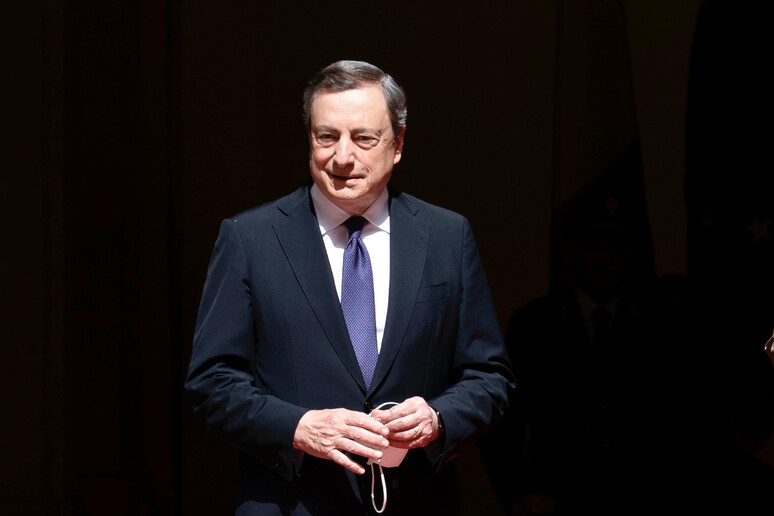 Il presidente del Consiglio, Mario Draghi - RIPRODUZIONE RISERVATA