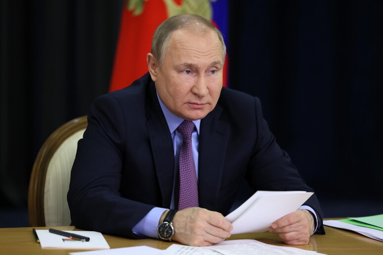 Vladimir Putin © ANSA/EPA