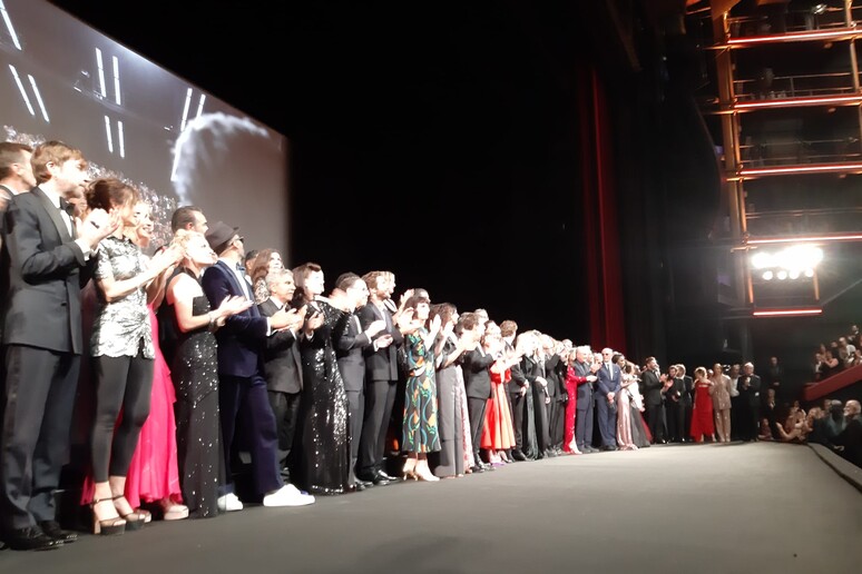 La cerimonia a Cannes per il 75/mo anniversario - RIPRODUZIONE RISERVATA