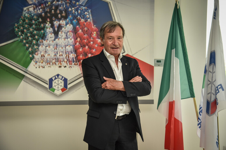 Presidente Federazione Italiana Sport Invernali, Flavio Roda - RIPRODUZIONE RISERVATA