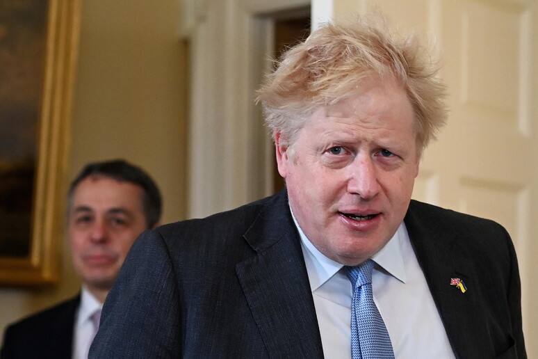 Boris Johnson in una recente immagine © ANSA/EPA