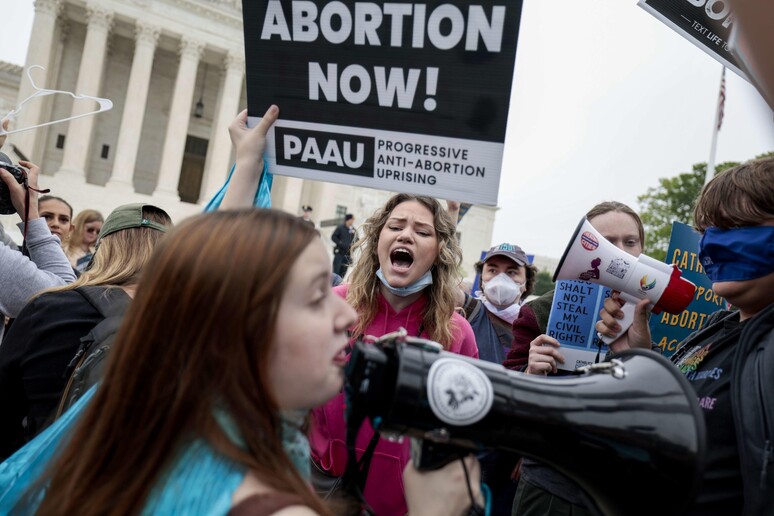 Manifestazioni in favore dell 'aborto in Usa (archivio) © ANSA/AFP