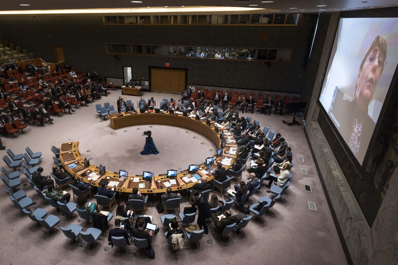 Il Consiglio di sicurezza delle Nazioni Unite © ANSA/EPA