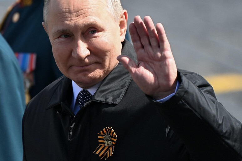 Putin a Mosca © ANSA/AFP
