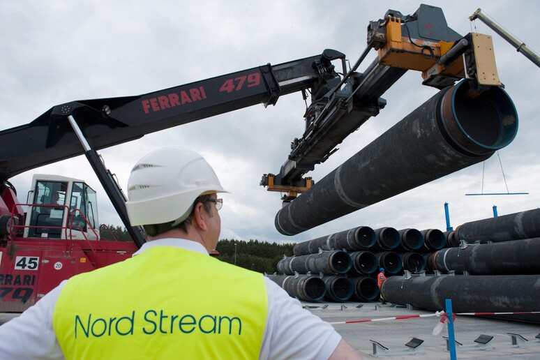 Mosca, flusso gas da Nord Stream 1 potrebbe interrompersi © ANSA/EPA