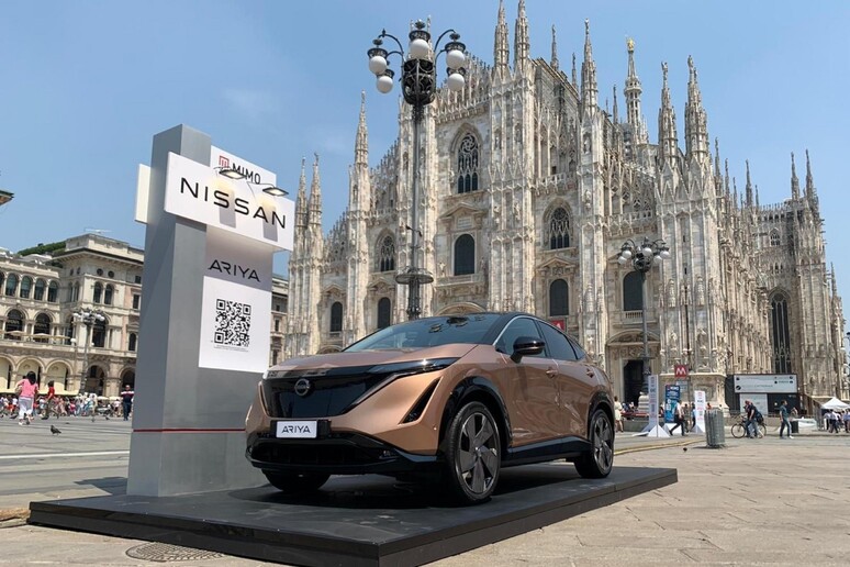 Nissan Ariya debutta al Mimo - RIPRODUZIONE RISERVATA