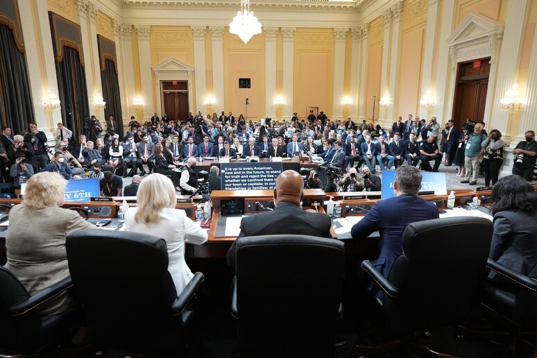 La Commissione che indaga sull 'assalto a Capitol Hill © ANSA/EPA