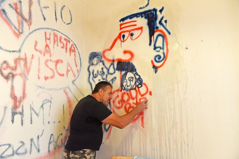 Trovato un murale nascosto di Andrea Pazienza, è di 50 anni fa - Arte 