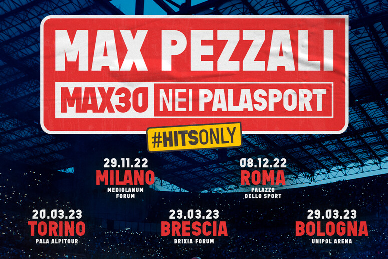 Max Pezzali annuncia Max30, il tour nei palasport da autunno - RIPRODUZIONE RISERVATA