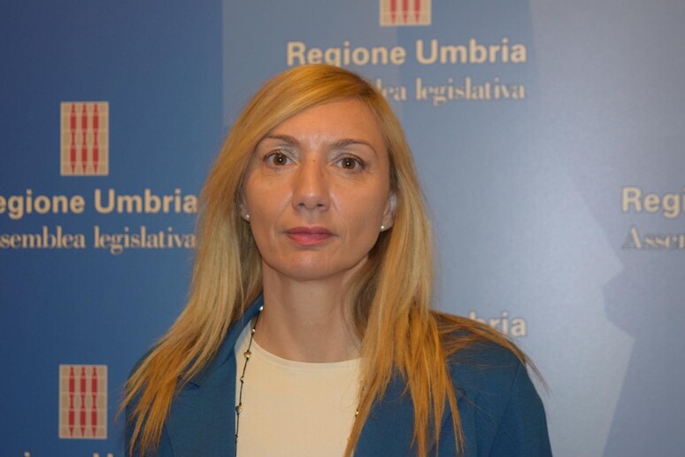 Simona Meloni in una foto dell 'Assemblea legislativa - RIPRODUZIONE RISERVATA