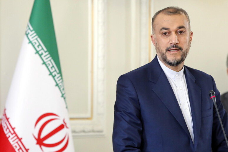 Il ministro degli Esteri iraniano © ANSA/EPA