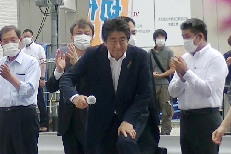 Shinzo Abe © ANSA/EPA