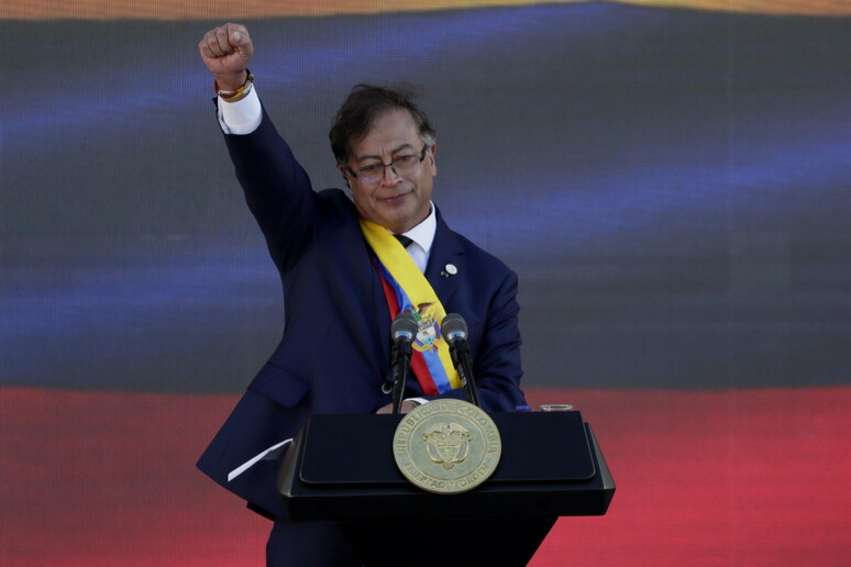 Inauguration ceremony of Colombian President Gustavo Petro for the 2022-2026 term © ANSA/EPA