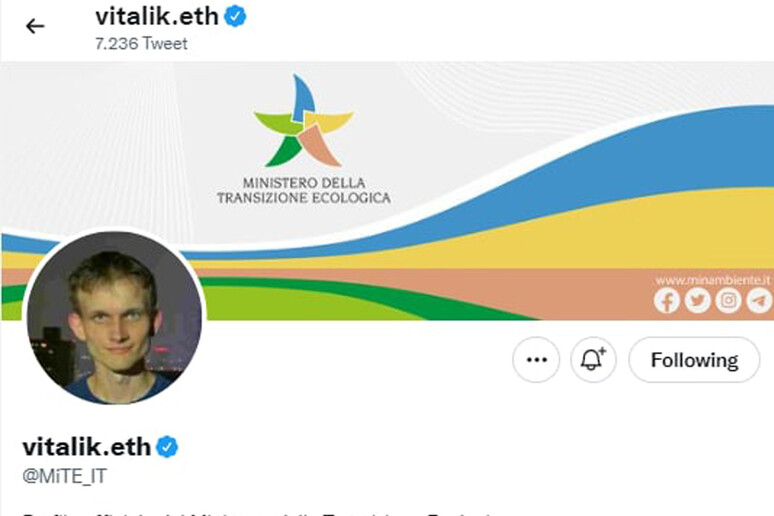 Hackerato il profilo Twitter del ministero della Transizione ecologica - RIPRODUZIONE RISERVATA