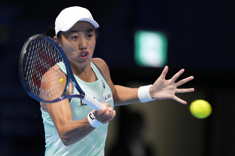 La tennista cinese Peng Shuai © ANSA/EPA