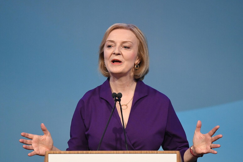Liz Truss announced new Conservative Party Leader © ANSA/EPA