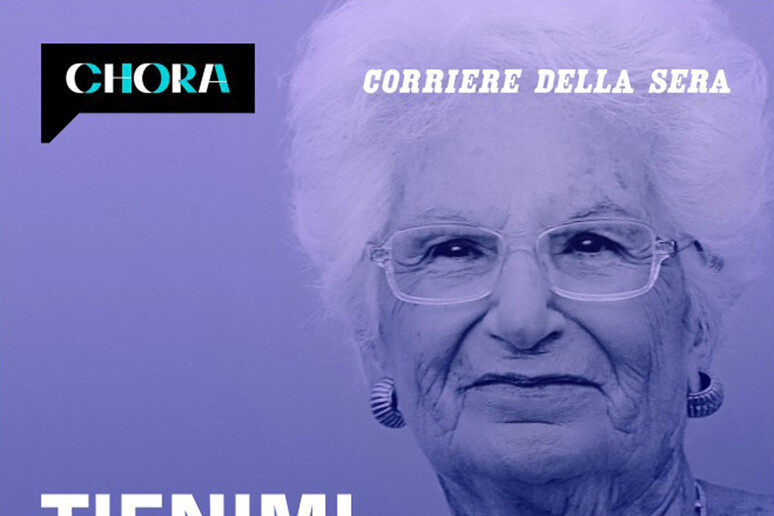 'Tienimi la mano ', Liliana Segre si racconta a Myrta Merlino - RIPRODUZIONE RISERVATA