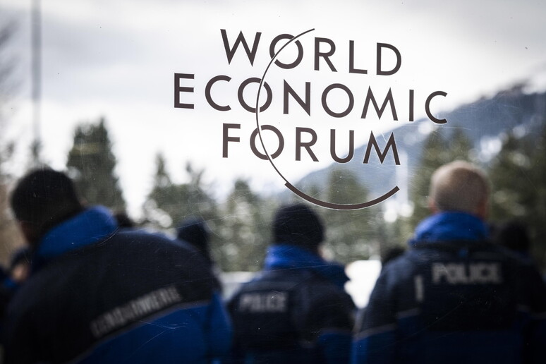 Il World economic Forum a Davos © ANSA/EPA