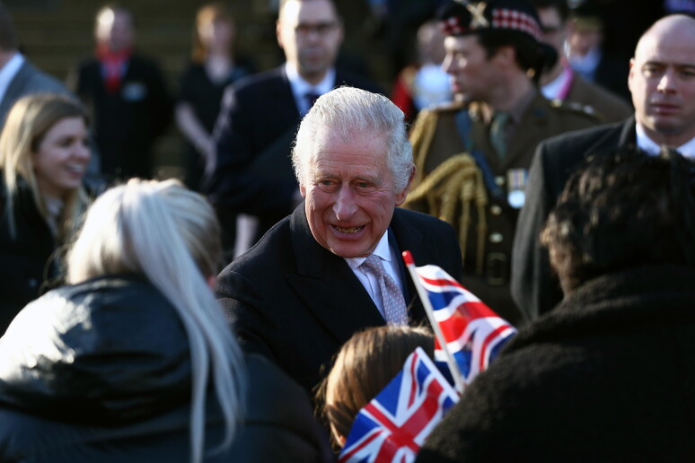 Britain 's King Charles and Queen Consort visit Bolton © ANSA/EPA