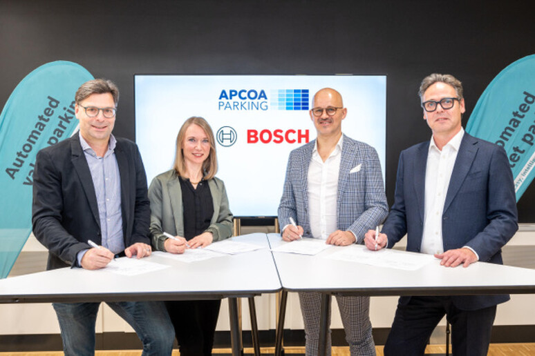 Bosch e Apcoa per i parcheggi autonomi in Germania - RIPRODUZIONE RISERVATA