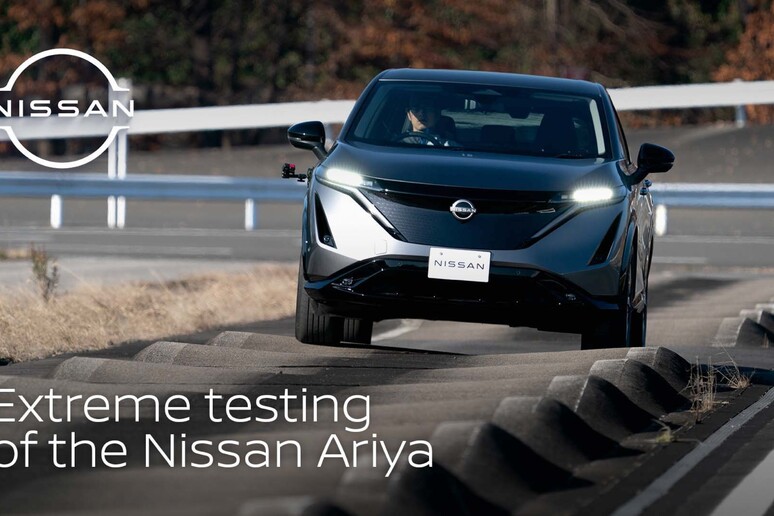 Nissan Ariya nei test ha compiuto 5 giri del mondo - RIPRODUZIONE RISERVATA