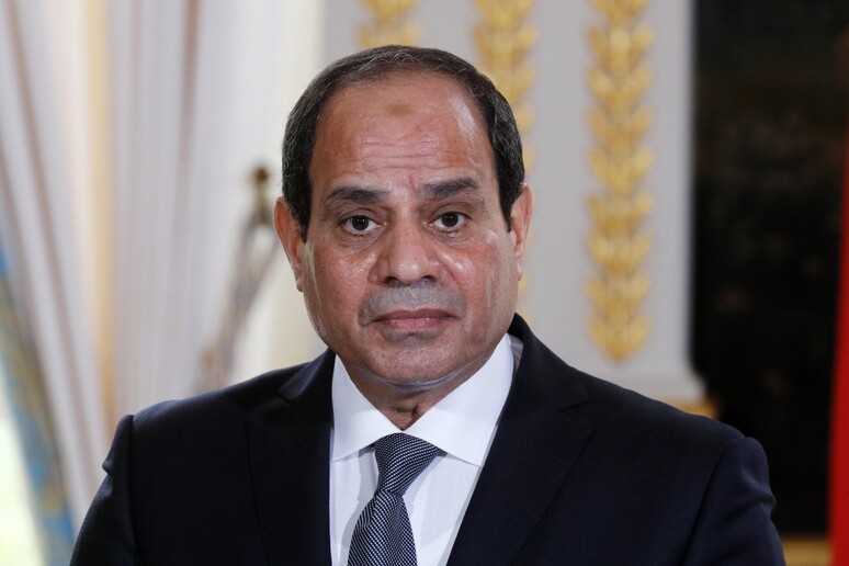 Il presidente egiziano Abdel Fattah al Sisi © ANSA/EPA