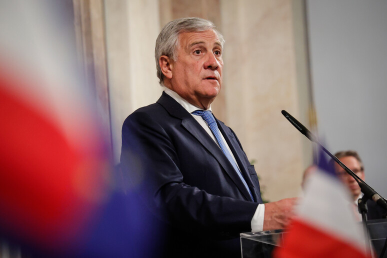 Il ministro degli Esteri Tajani - RIPRODUZIONE RISERVATA