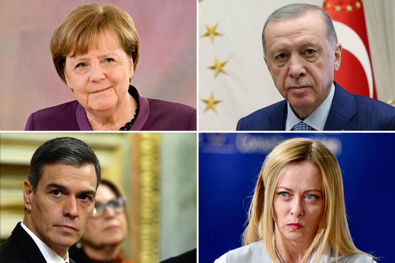 Merkel, Erdogan, Sanchez, le vittime di Vovan-Lexus - RIPRODUZIONE RISERVATA