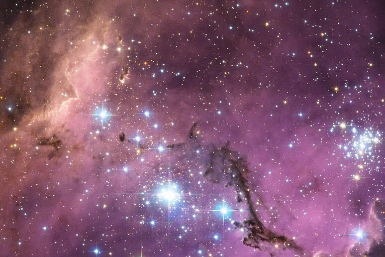 La Grande Nube di Magellano (fonte: ESA/NASA/Hubble) - RIPRODUZIONE RISERVATA