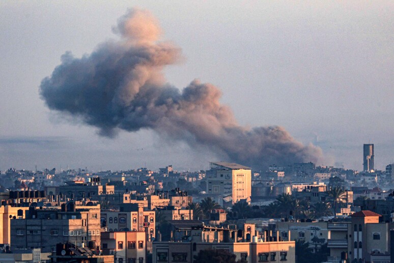 Israele, feroci combattimenti in corso in tutta Gaza © ANSA/AFP